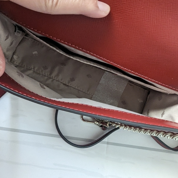 NWT Kate Spade Carson Convertible Crossbody & Staci Small Cardholder Set In Red - Picture 6 of 6